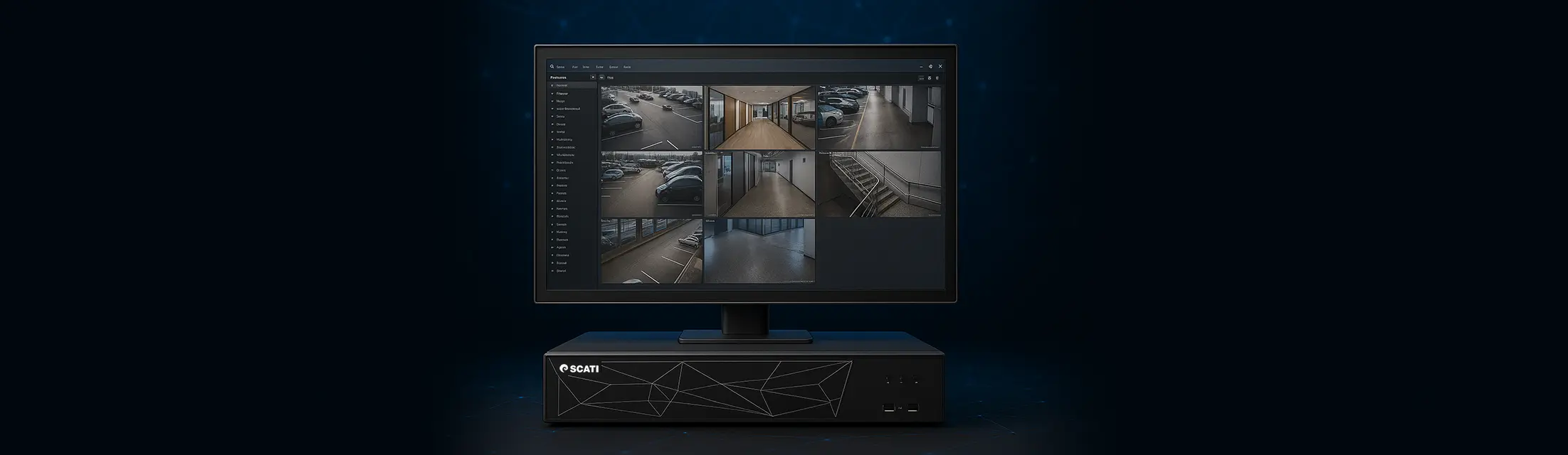 SCATI recorder and Genetec monitor